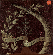 Wreath of Laurel, Palm and Juniper. Leonardo, da Vinci, 1452-1519