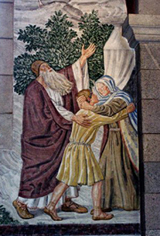 Abraham and Isaac return to Sarah.
 
Click to enter image viewer

Use the Save buttons below to save any of the available image sizes to your computer.

