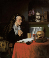 Old Woman Praying.
 Maes, Nicolaes, approximately 1634-1693

Click to enter image viewer

Use the Save buttons below to save any of the available image sizes to your computer.
