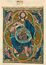 Pantocrator, God the Son, as the Creator of the Universe. 