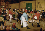Peasant Wedding. Bruegel, Pieter, approximately 1525-1569