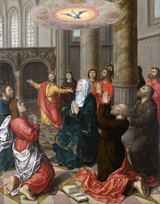 Pentecost. Orley, Bernard van, -1542