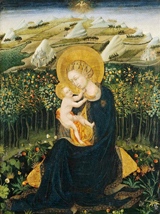 Madonna of Humility.
 Giovanni, di Paolo, approximately 1403-approximately 1482

Click to enter image viewer

Use the Save buttons below to save any of the available image sizes to your computer.
