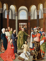 Raising of Lazarus. Van Ouwater, Albert