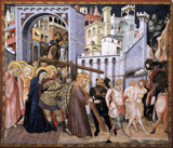 Road to Calvary. Lorenzetti, Pietro, active 1320-1348