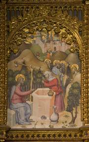 Christ and the Samaritan Woman. Fiorentino, Niccoló, 1413-1470 or 71