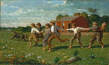 Snap the Whip. Homer, Winslow, 1836-1910