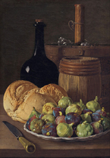 Still Life with Figs and Bread.
 Meléndez, Luis, 1716-1780

Click to enter image viewer

Use the Save buttons below to save any of the available image sizes to your computer.
