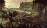 Suicide of Saul. Bruegel, Pieter, approximately 1525-1569