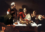 Supper at Emmaus. Caravaggio, Michelangelo Merisi da, 1573-1610