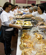 Ninth Annual Feed The Homeless Dinner. 