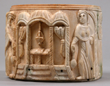 Pyx with the Women at Christ's Tomb. 
