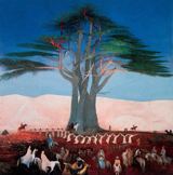 Pilgrimage to the Cedars of Lebanon. Csontváry Kosztka, Tivadar, 1853-1919