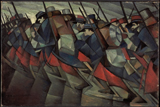 Returning to the Trenches. Nevinson, Christopher Richard Wynne, 1889-1946