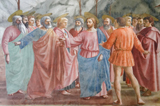Tribute Money. Masaccio, 1401-1428