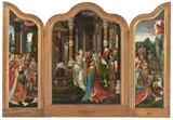 Triptych with the Life Story of Solomon. 