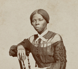 Harriet Tubman, detail from Carte-de-visite. Powelson, Benjamin F., 1823-1885