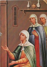 Parable of the Widow and the Unjust Judge, detail. 