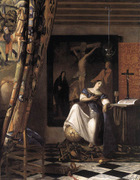 Allergory of the Faith. Vermeer, Johannes, 1632-1675
