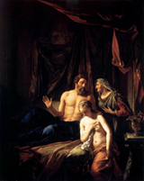Sarah Presenting Hagar to Abraham. Werff, Adriaen van der, 1659-1722